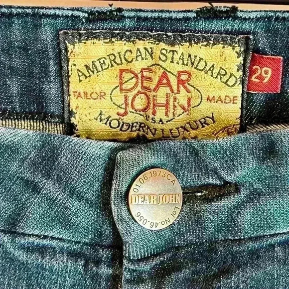 Dear John Denim slit pocket flare Jeans size 29 - Picture 4 of 12